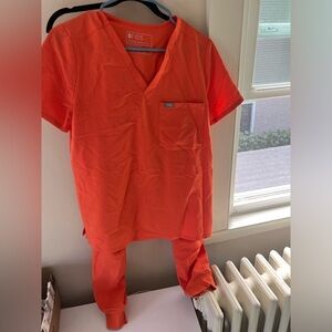 Figs bright orange set (message me for individual pricing, please no spam)